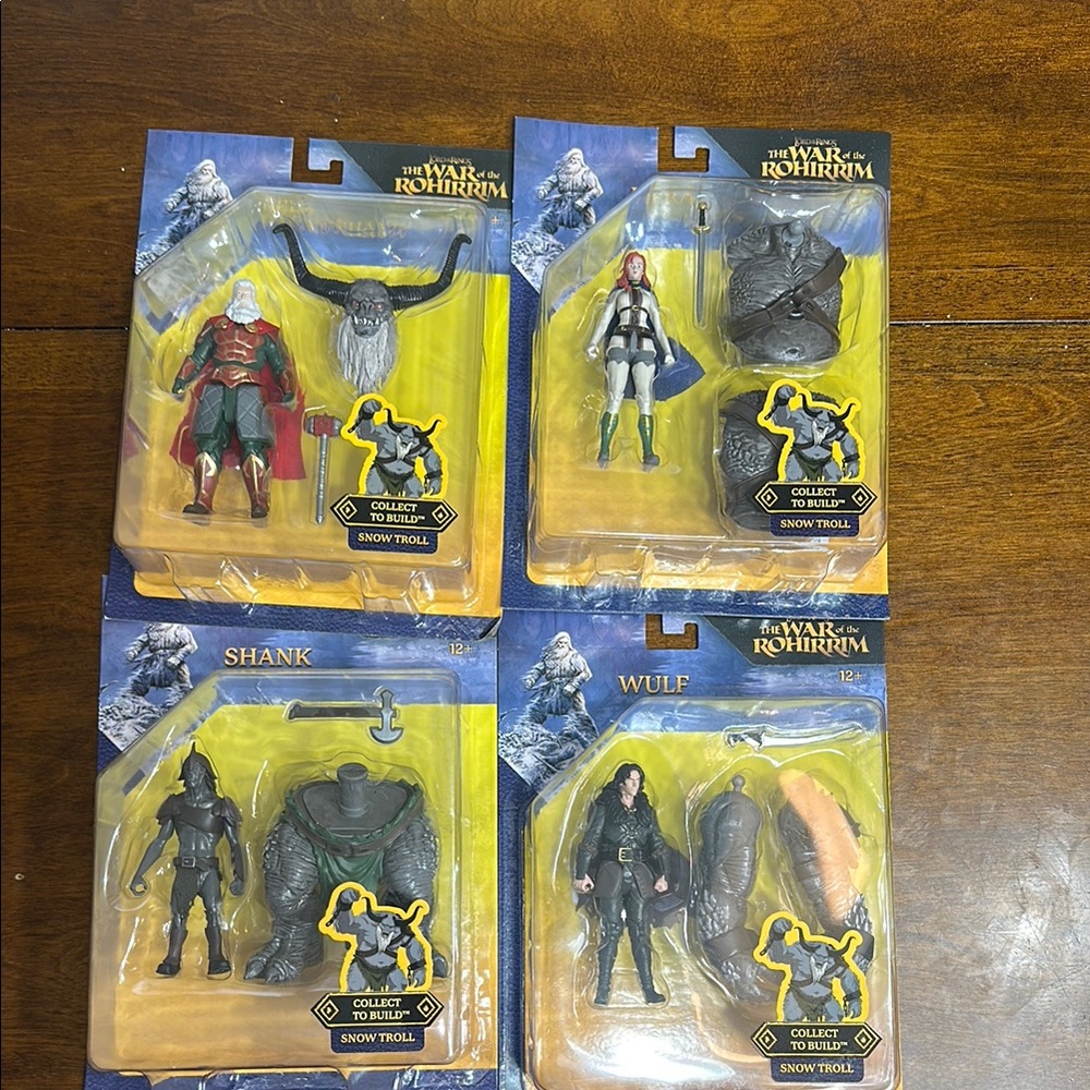 The War of the Rohirrim Action Figures Set: Lord of the Rings